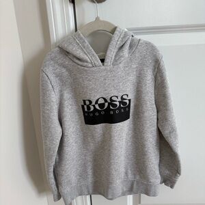 Hugo Boss Gray Hoodie for boys size 6